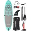 Aqua Marina Dhyana 11.0 Yoga SUP Aufblasbares Stand Up Paddle Board Set -Aqua Marina Shop aqua marina dhyana 110 yoga sup aufblasbares stand up paddle board set