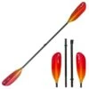 ExtaSea Pro Tour Carbon Vario Doppelpaddel | 220-240cm | 4-teilig | Red-yellow -Aqua Marina Shop extasea pro tour carbon vario doppelpaddel 220 240cm 4 teilig red yellow