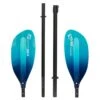 ExtaSea Pro-XL Carbon Vario Doppelpaddel | 220-240cm | 4-teilig | Blue-light Blue -Aqua Marina Shop extasea pro xl carbon vario doppelpaddel 220 240cm 4 teilig blue light blue