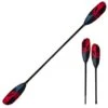 ExtaSea Tour Vario Fiberglas Doppelpaddel | 220-240cm | 2-teilig | Schwarz-rot -Aqua Marina Shop extasea tour vario fiberglas doppelpaddel 220 240cm 2 teilig schwarz rot
