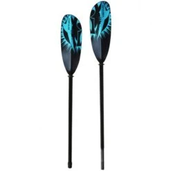 ExtaSea Tour Vario Fiberglas Doppelpaddel | 220-240cm | 2-teilig | Schwarz-türkis -Aqua Marina Shop extasea tour vario fiberglas doppelpaddel 220 240cm 2 teilig schwarz turkis 3