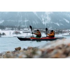Gumotex Rush II Kajak 2er Drop-Stitch Schlauchboot Nitrilon Luftkajak Schwarz -Aqua Marina Shop gumotex rush ii kajak 2er drop stitch schlauchboot nitrilon luftkajak schwarz 4