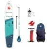 Red Paddle Voyager 12.0 SUP Komplett Set Stand Up Paddle Board Mit Paddel -Aqua Marina Shop red paddle voyager 120 sup komplett set stand up paddle board mit paddel